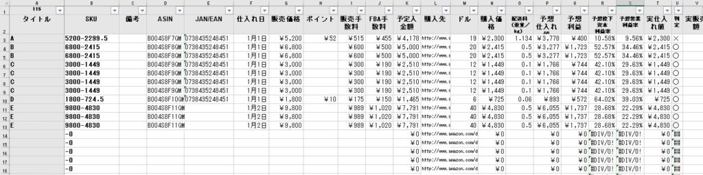 商品を仕入れてリストを増やしましょう